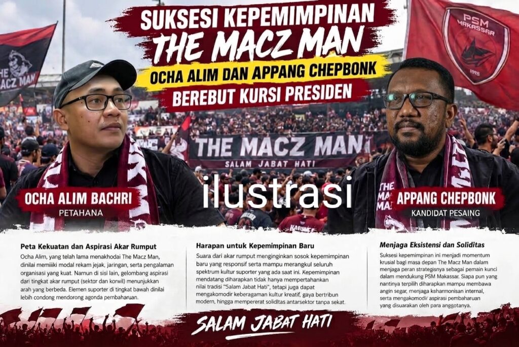 Suksesi Kepemimpinan The Macz Man, Ocha Alim dan Appang Chepbonk Berebut Kursi Presiden