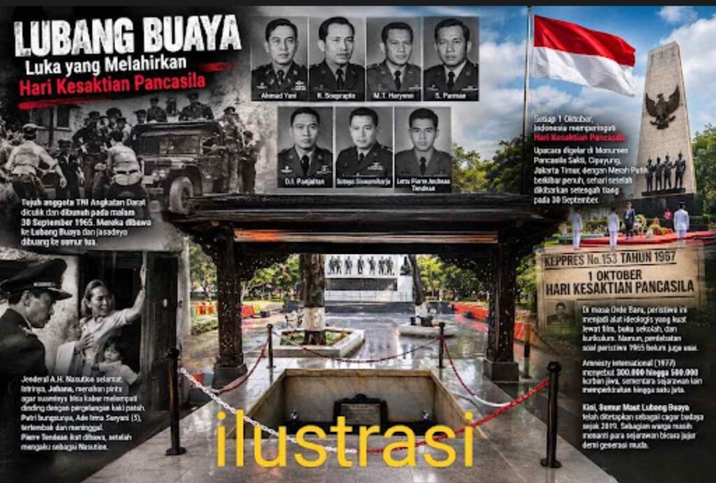Lubang Buaya, Luka yang Melahirkan Hari Kesaktian Pancasila